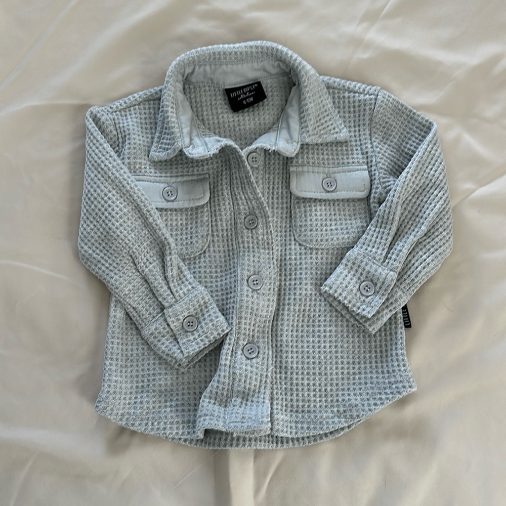 NWOT Little Bipsy Waffle Shirt